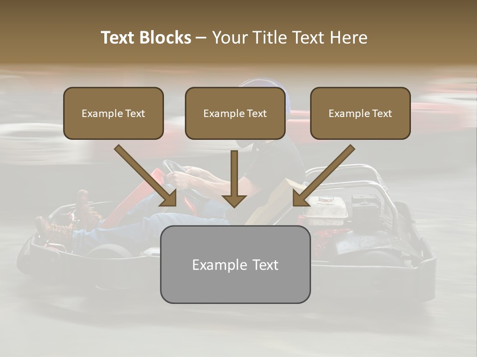 Leisure Race Car PowerPoint Template