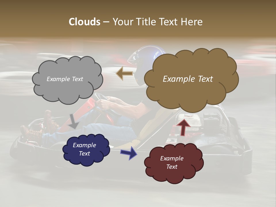 Leisure Race Car PowerPoint Template