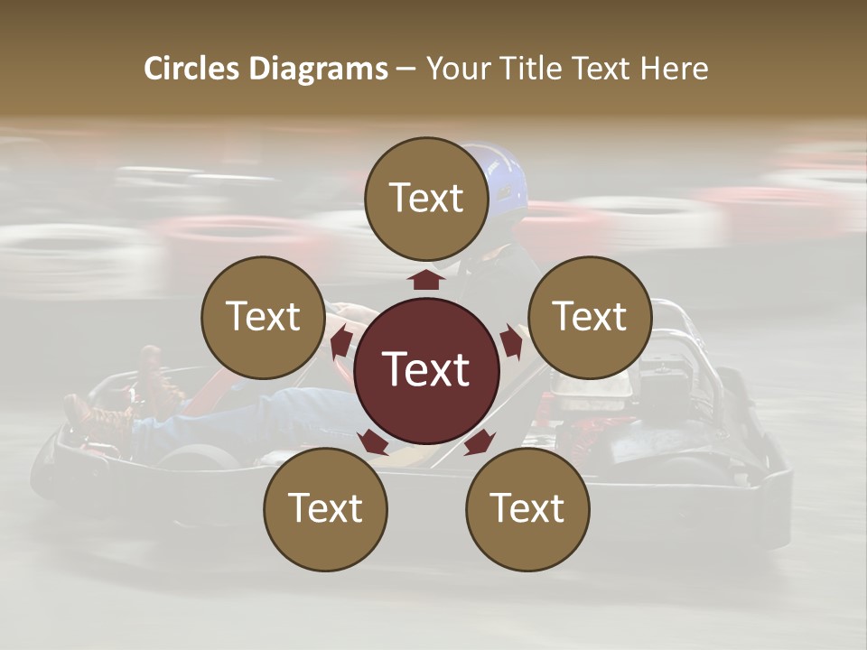Leisure Race Car PowerPoint Template