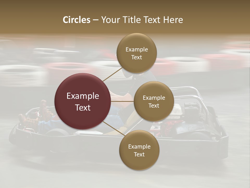 Leisure Race Car PowerPoint Template