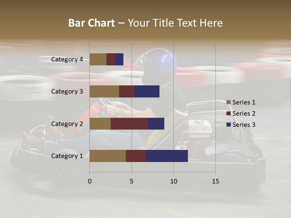 Leisure Race Car PowerPoint Template