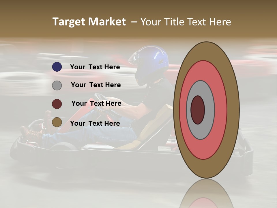 Leisure Race Car PowerPoint Template