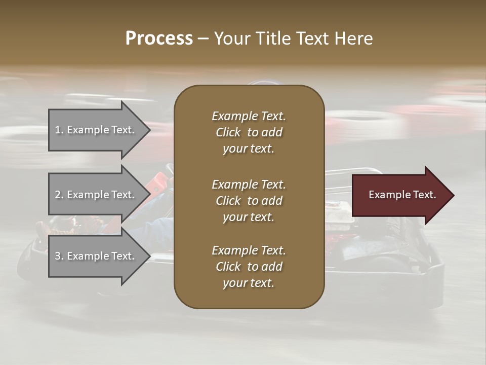 Leisure Race Car PowerPoint Template