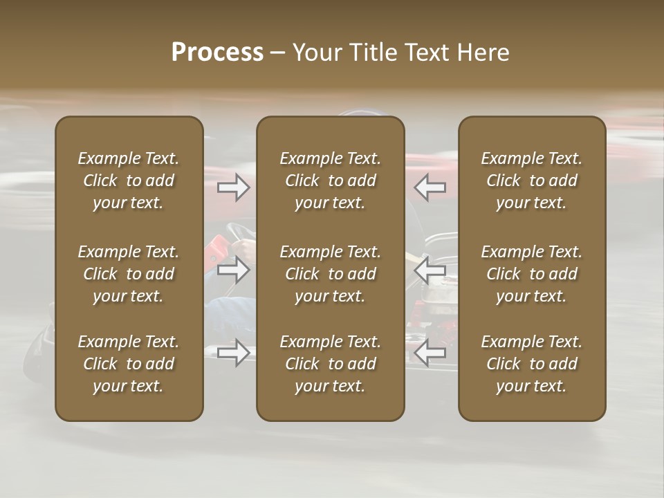 Leisure Race Car PowerPoint Template