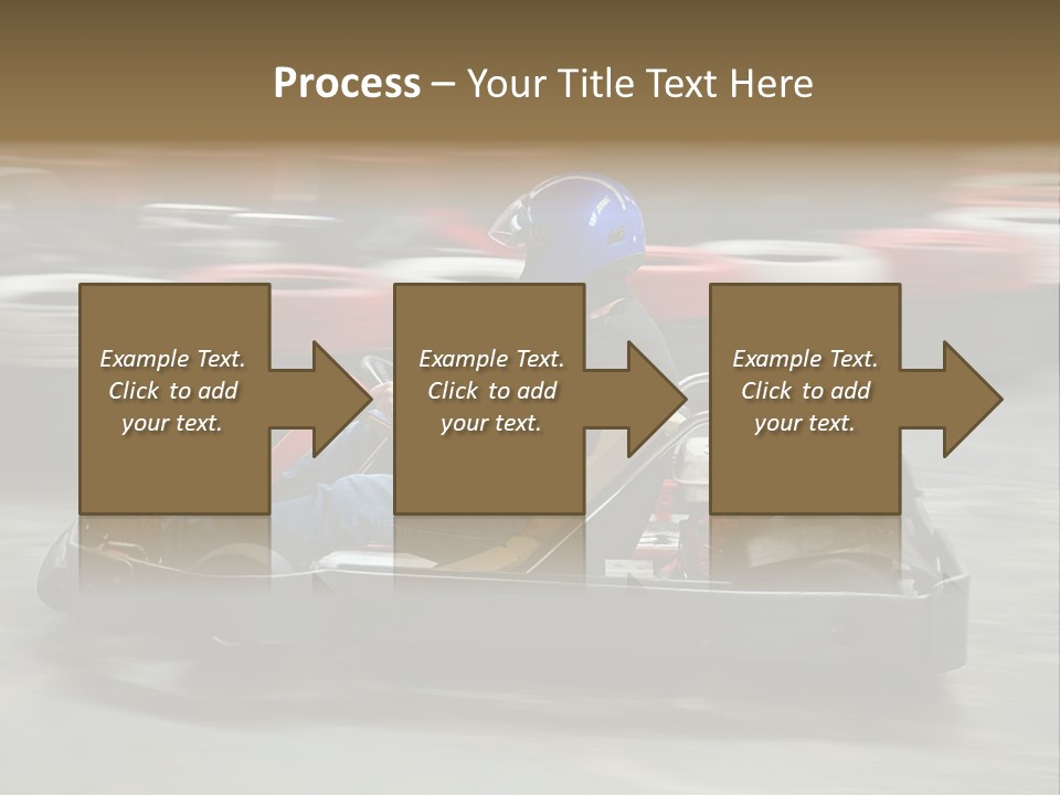 Leisure Race Car PowerPoint Template