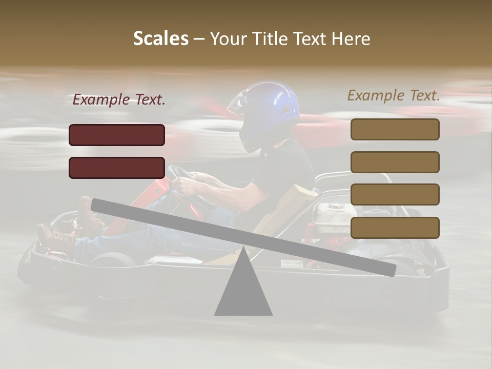 Leisure Race Car PowerPoint Template