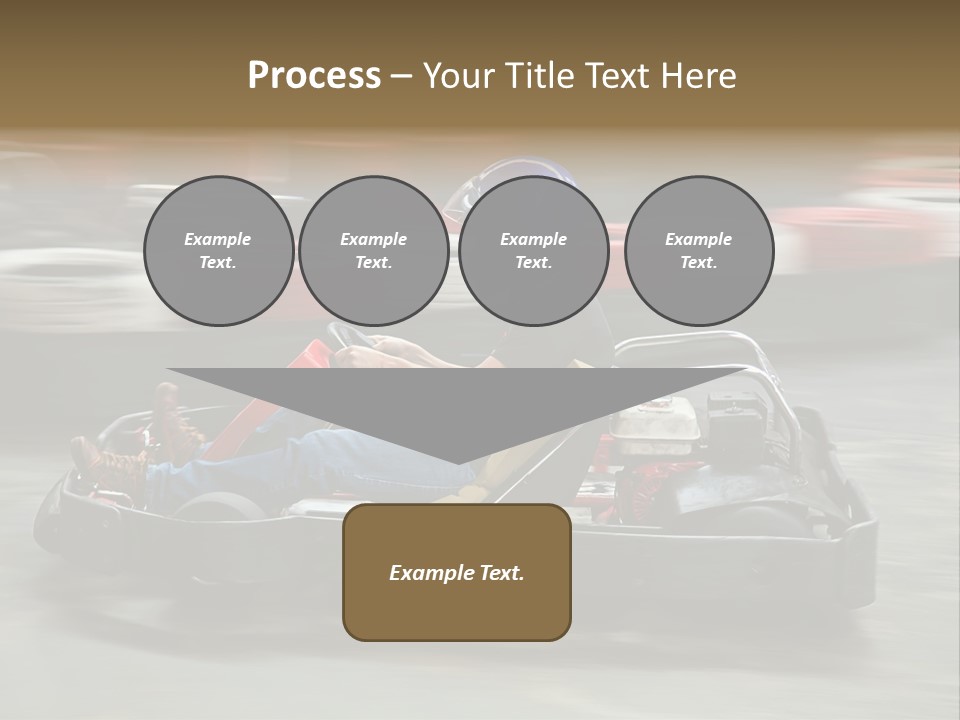 Leisure Race Car PowerPoint Template