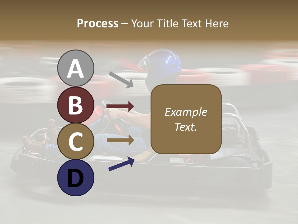 Leisure Race Car PowerPoint Template