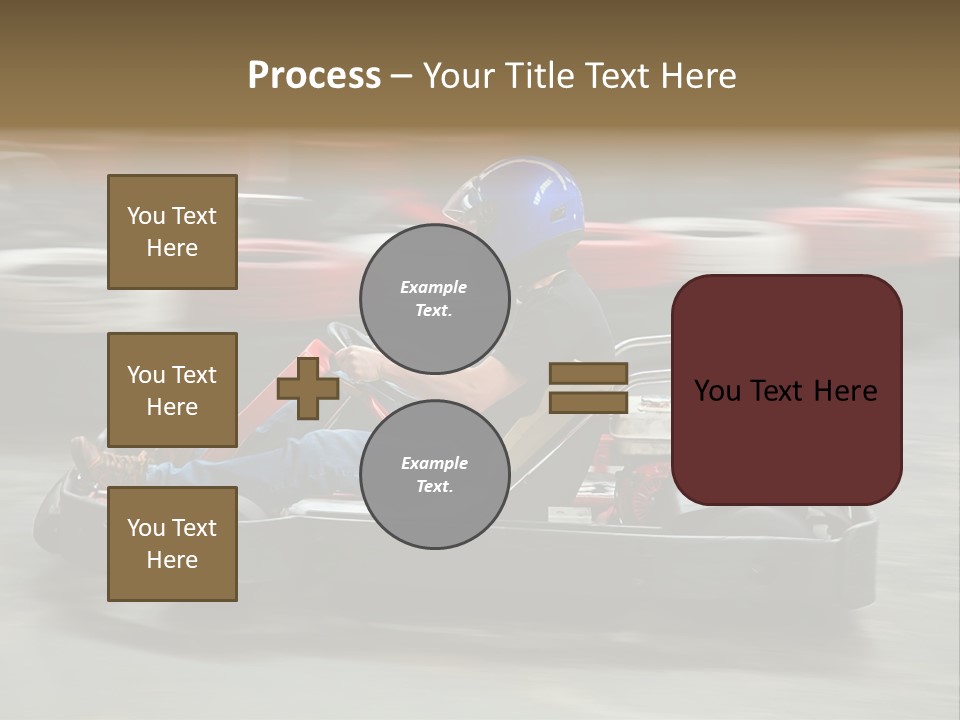 Leisure Race Car PowerPoint Template