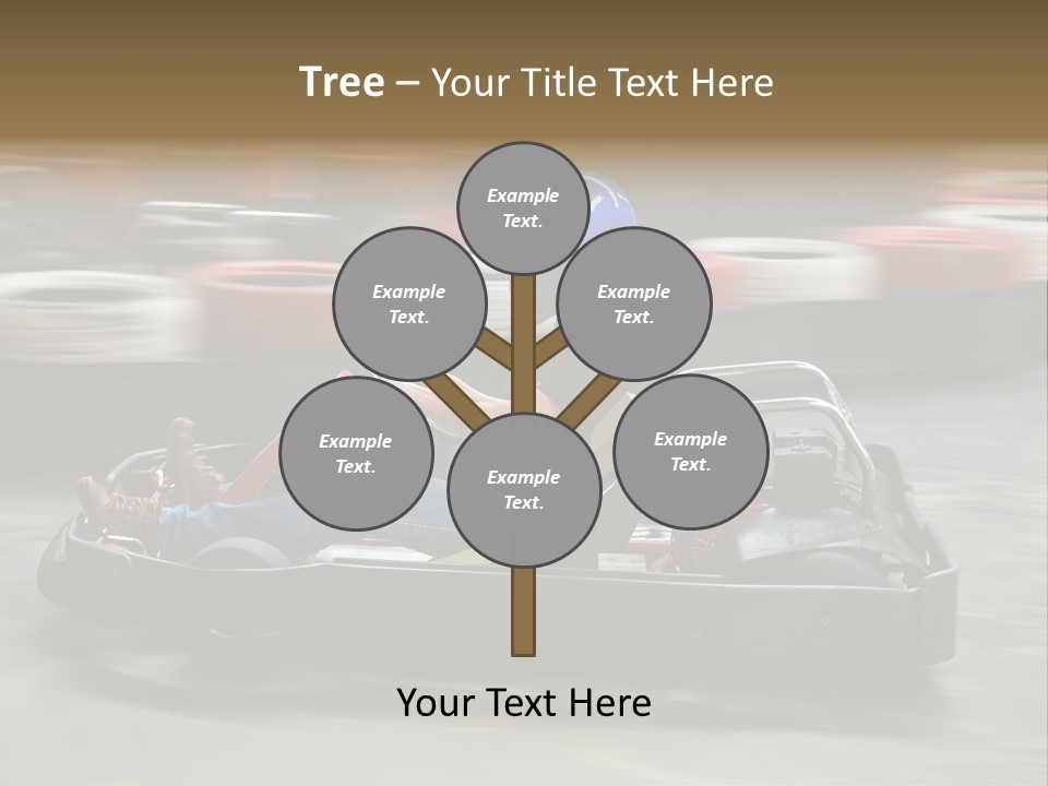 Leisure Race Car PowerPoint Template