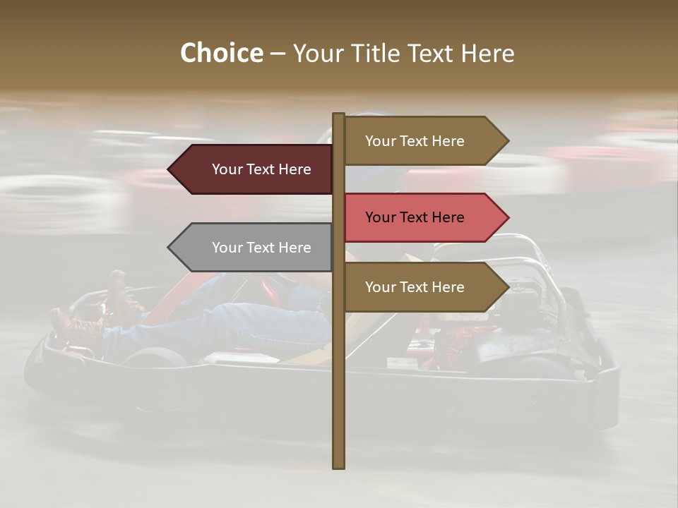 Leisure Race Car PowerPoint Template