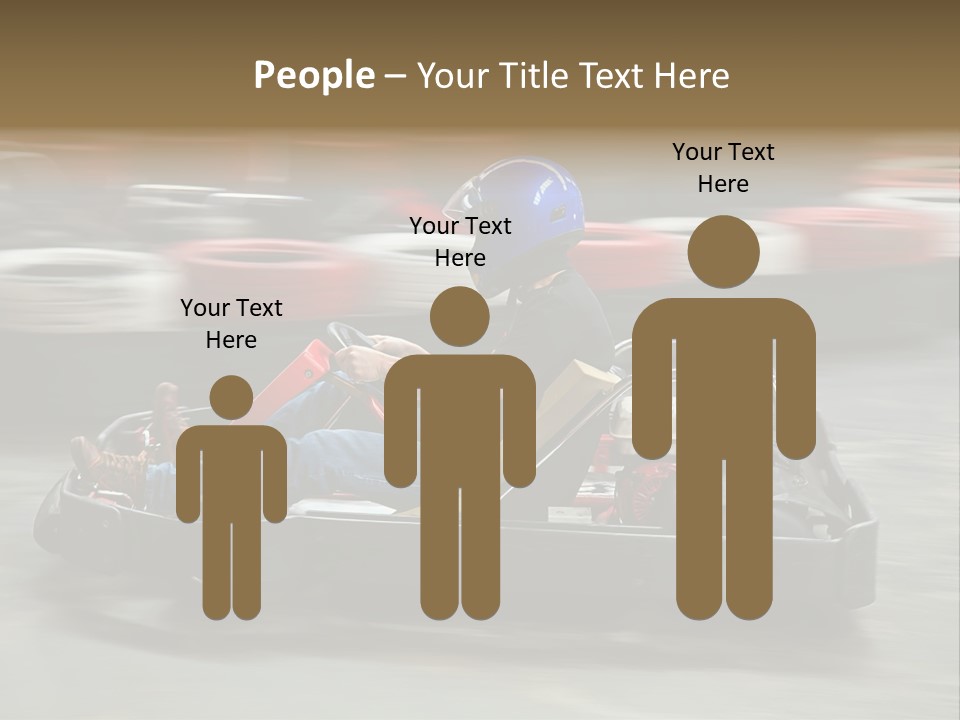 Leisure Race Car PowerPoint Template