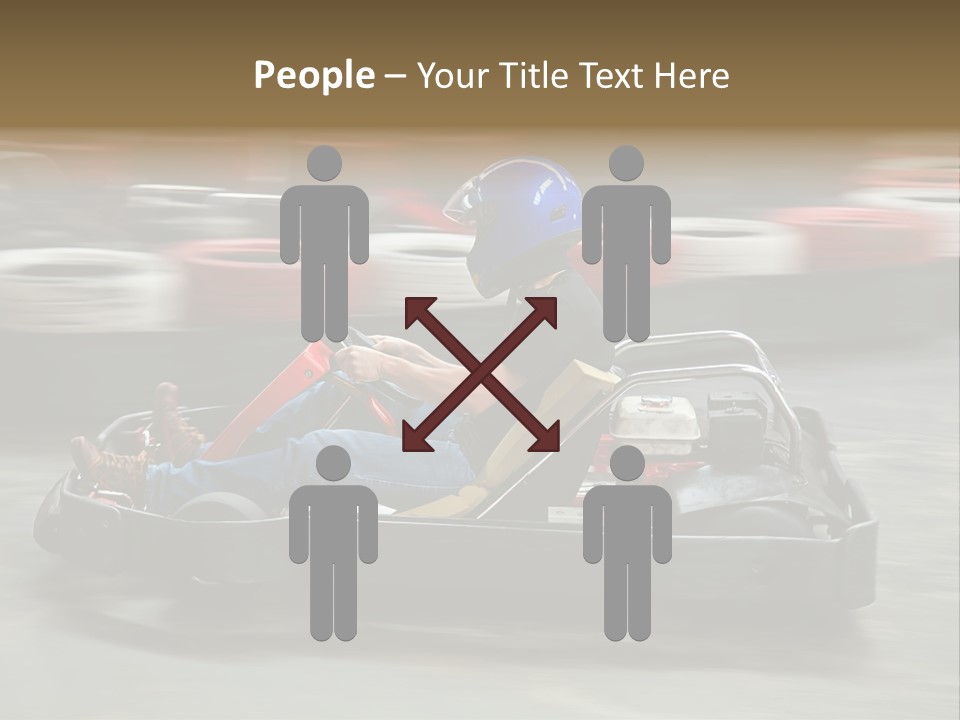 Leisure Race Car PowerPoint Template