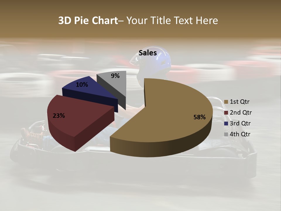 Leisure Race Car PowerPoint Template