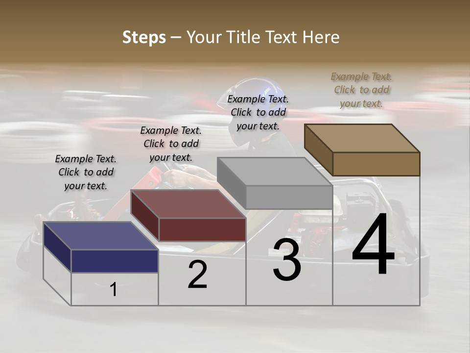 Leisure Race Car PowerPoint Template