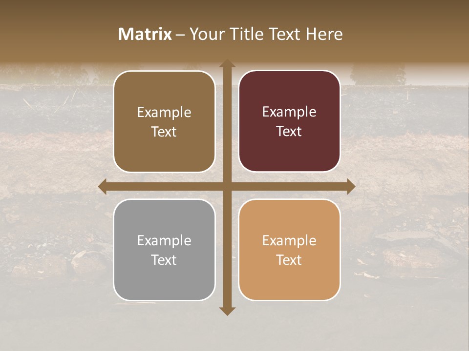 Nobody Pattern Natural PowerPoint Template