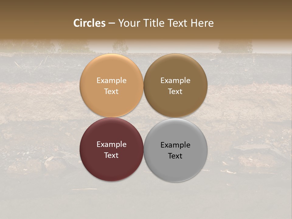 Nobody Pattern Natural PowerPoint Template