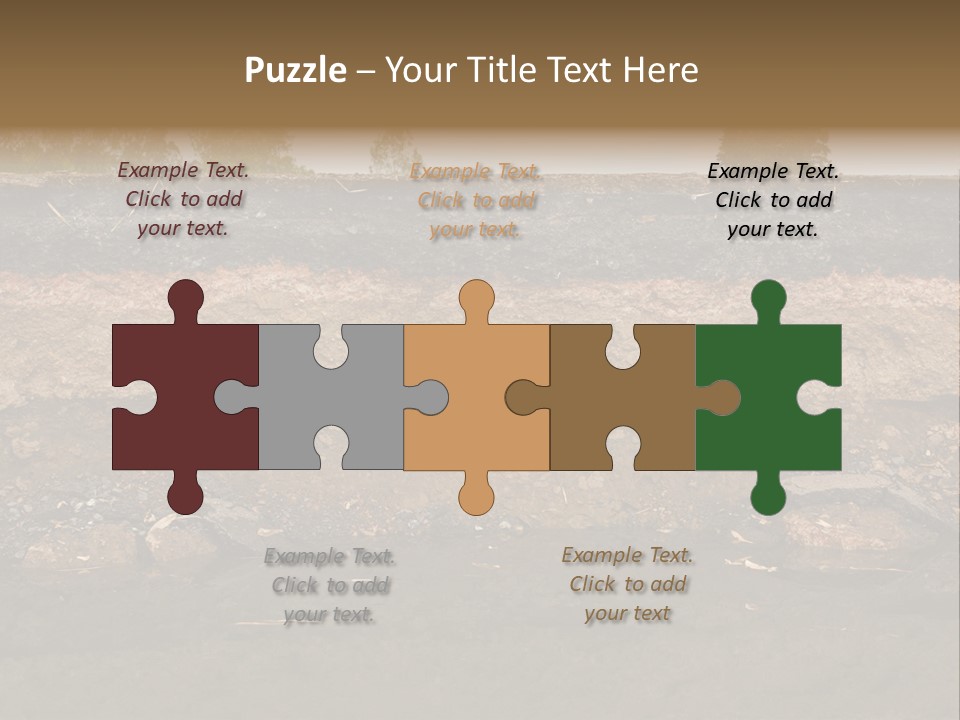 Nobody Pattern Natural PowerPoint Template