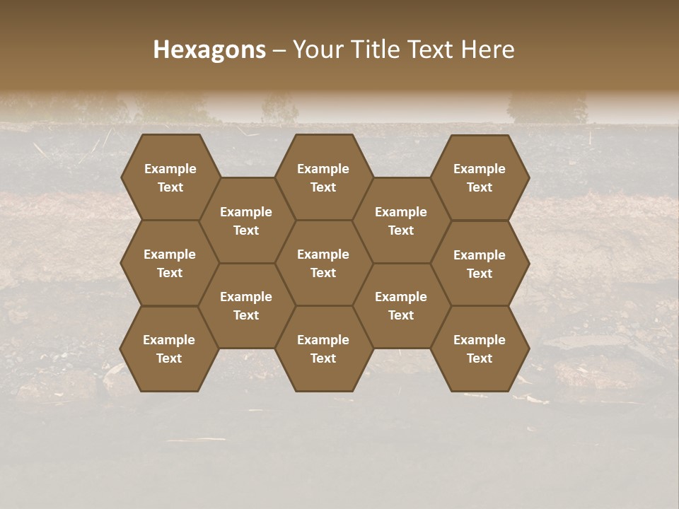 Nobody Pattern Natural PowerPoint Template
