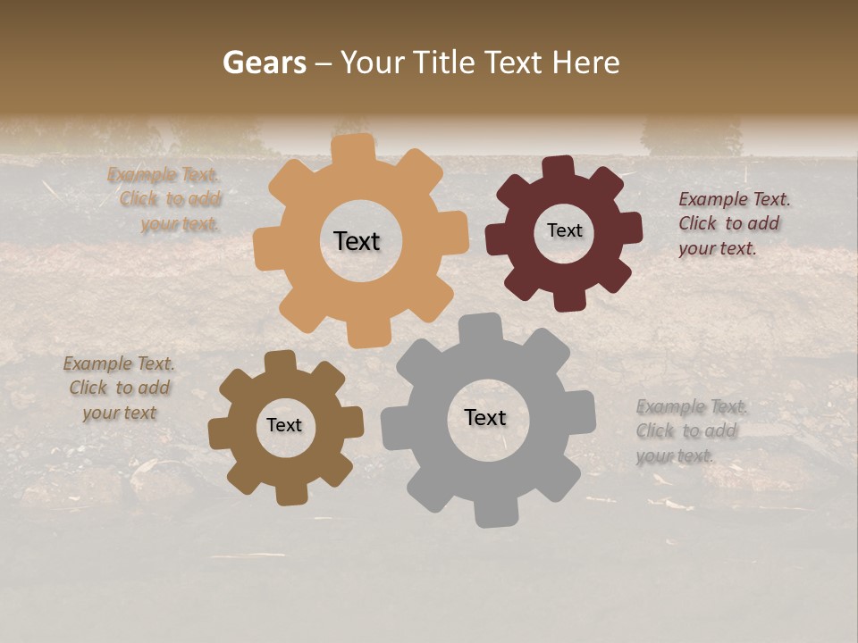 Nobody Pattern Natural PowerPoint Template