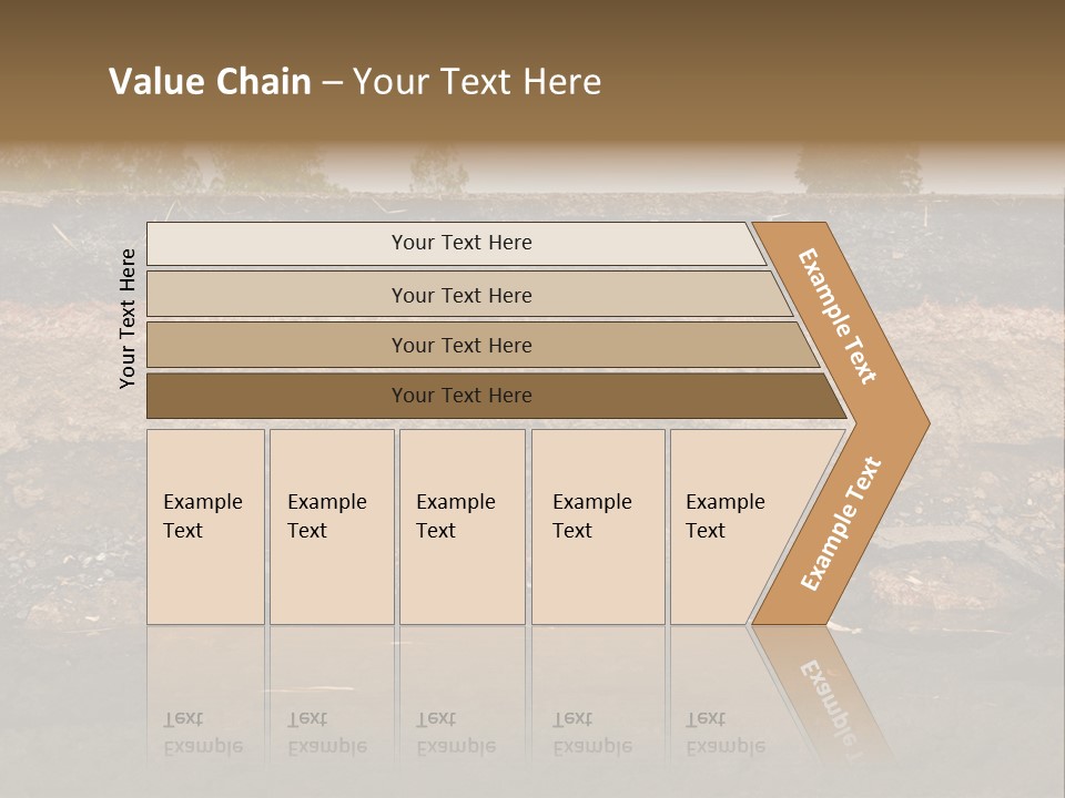 Nobody Pattern Natural PowerPoint Template