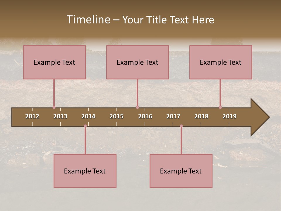 Nobody Pattern Natural PowerPoint Template