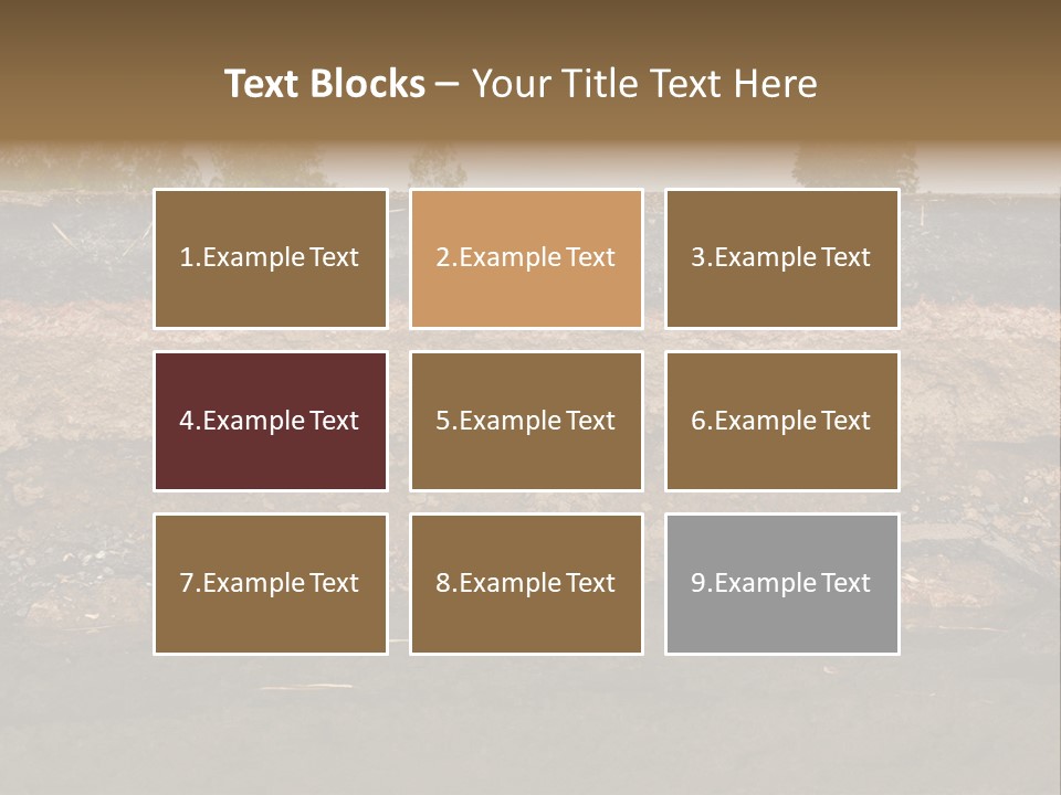 Nobody Pattern Natural PowerPoint Template