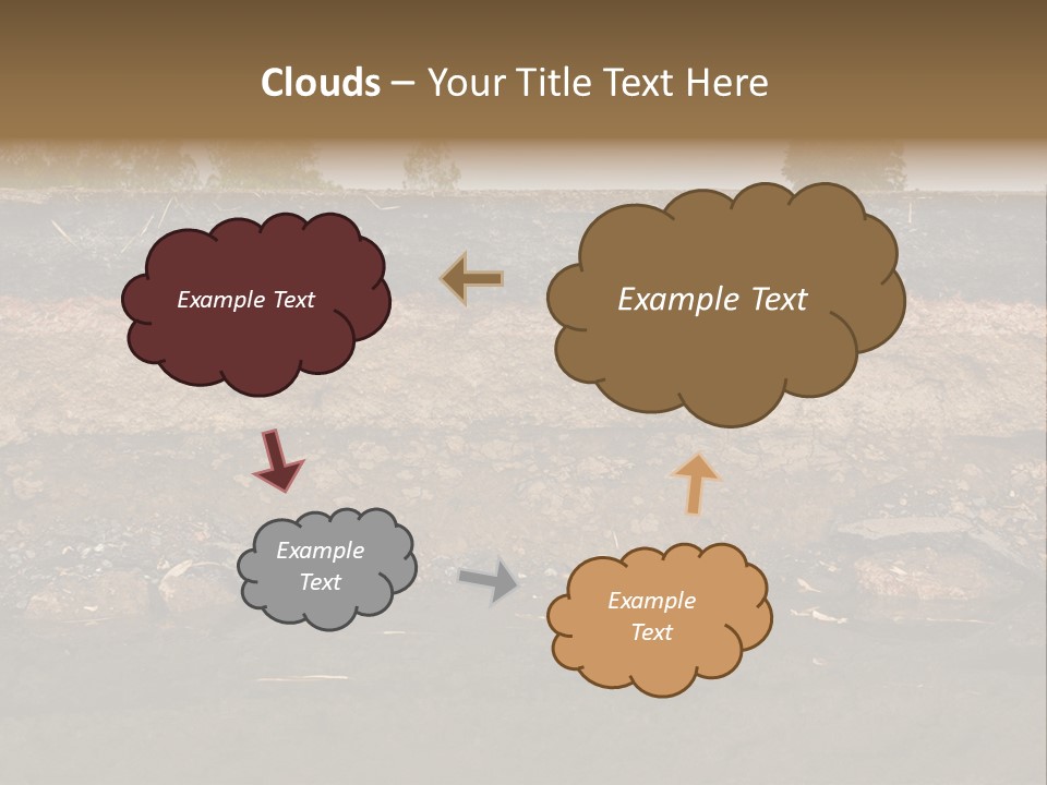 Nobody Pattern Natural PowerPoint Template