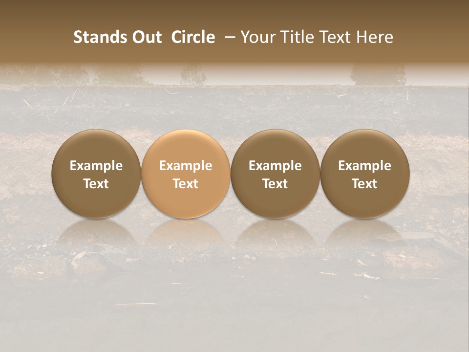 Nobody Pattern Natural PowerPoint Template