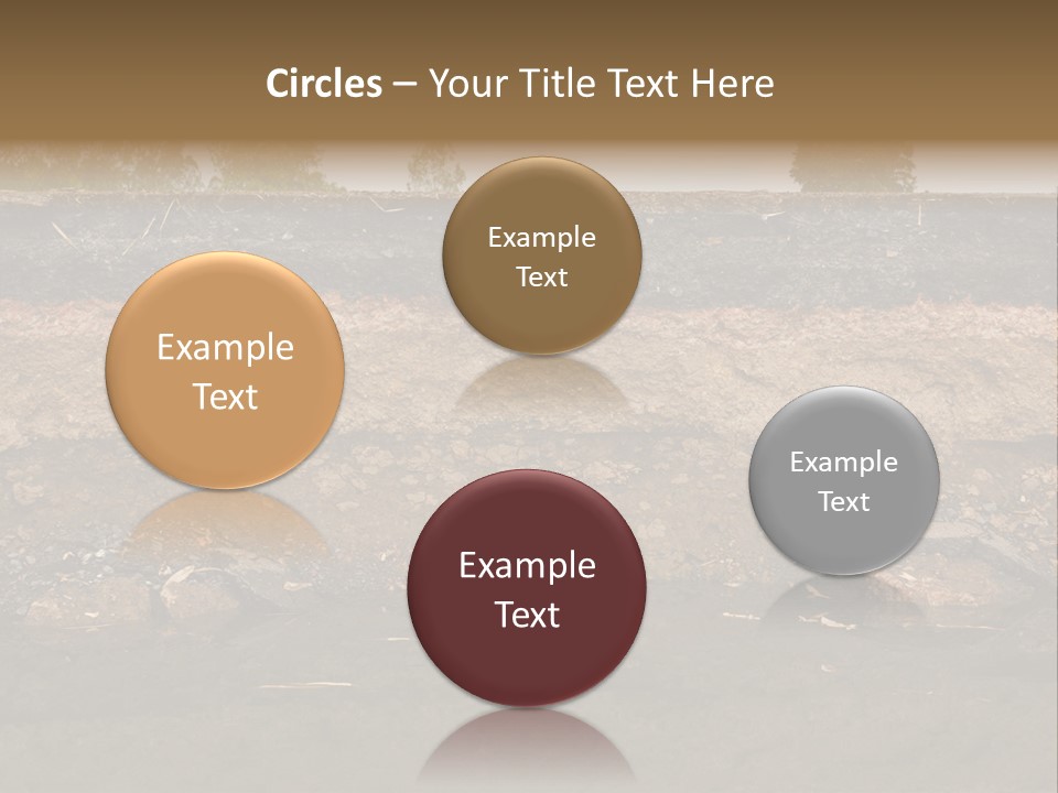Nobody Pattern Natural PowerPoint Template