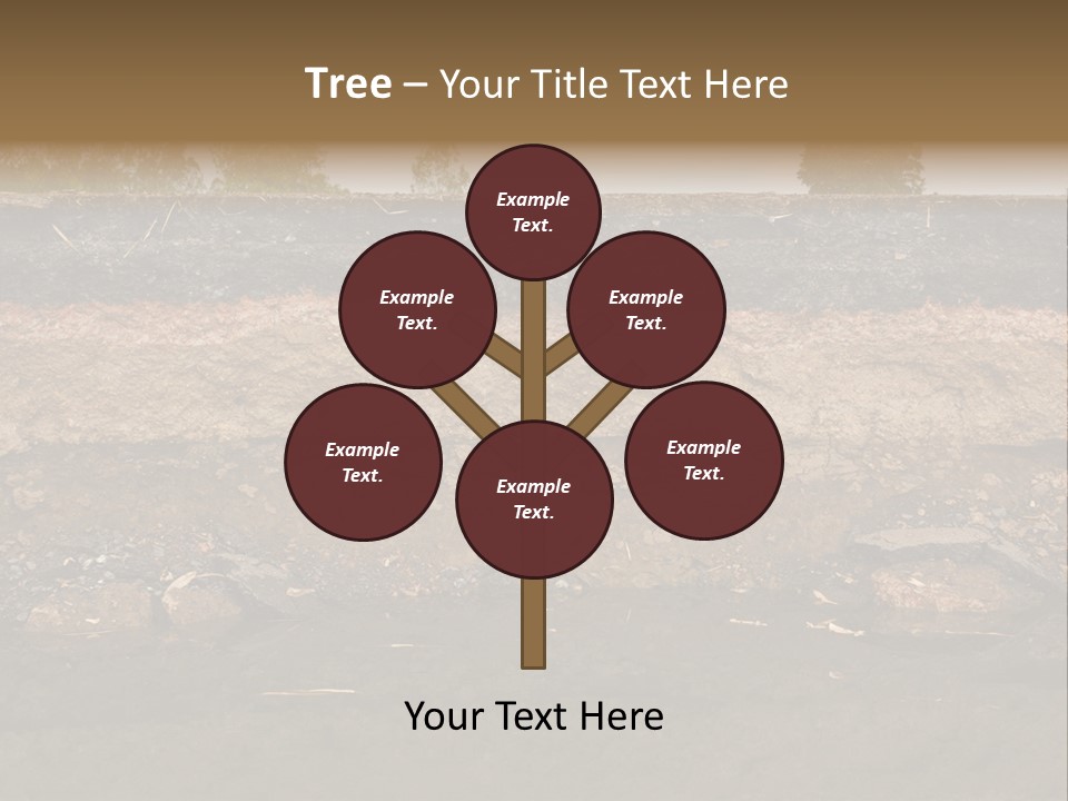 Nobody Pattern Natural PowerPoint Template