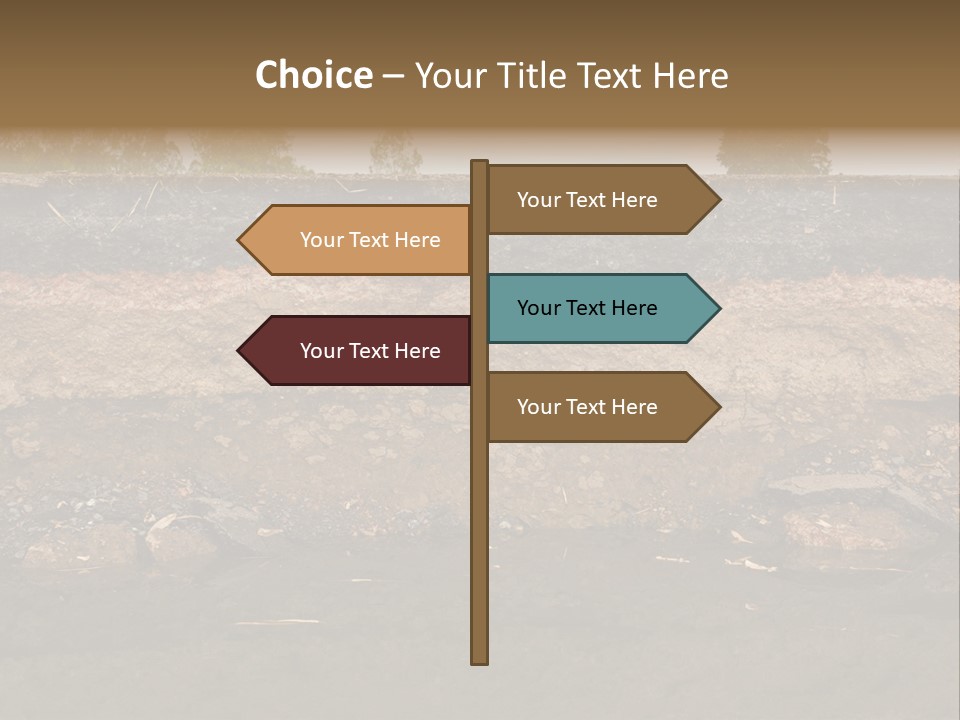 Nobody Pattern Natural PowerPoint Template