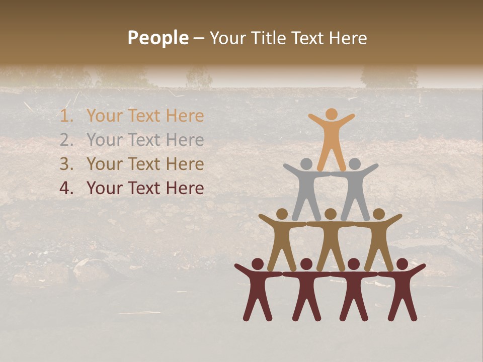 Nobody Pattern Natural PowerPoint Template