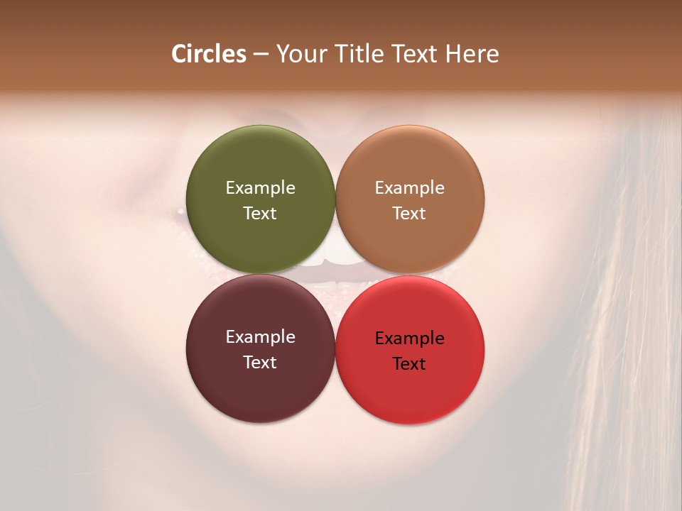 Sensual Girl Delicious PowerPoint Template