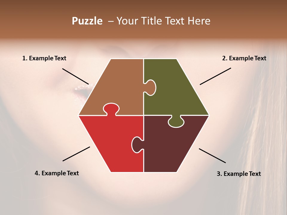 Sensual Girl Delicious PowerPoint Template