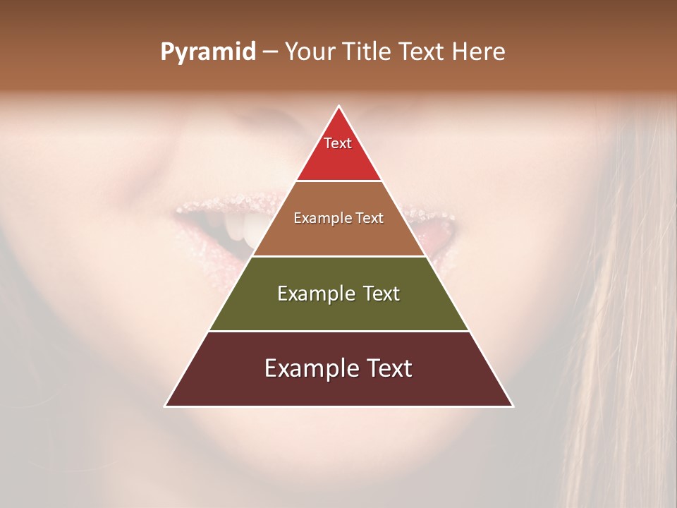 Sensual Girl Delicious PowerPoint Template