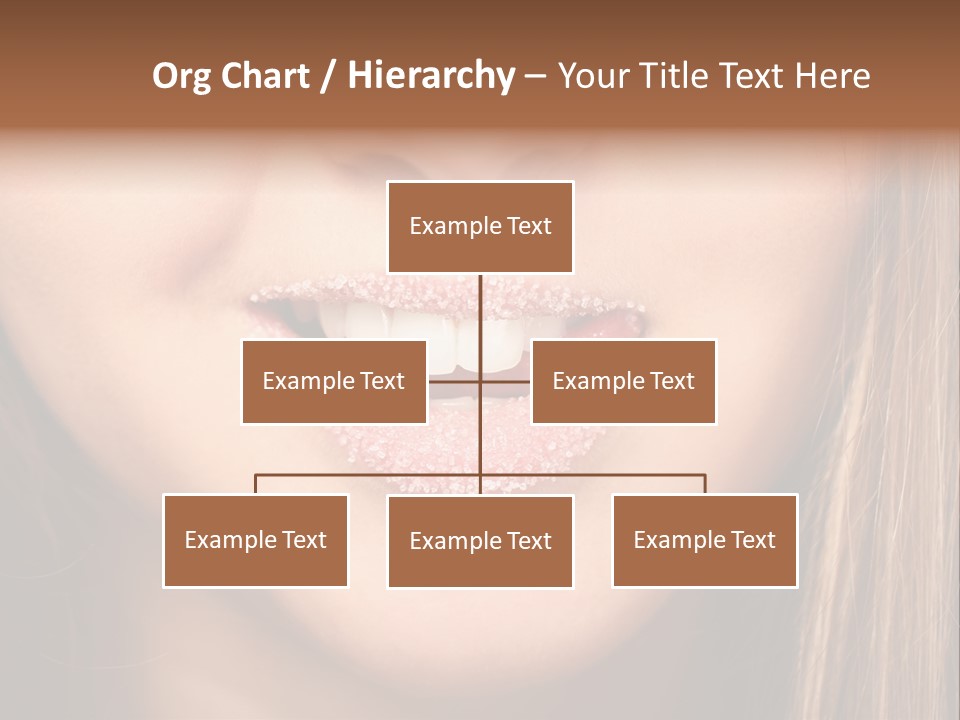 Sensual Girl Delicious PowerPoint Template