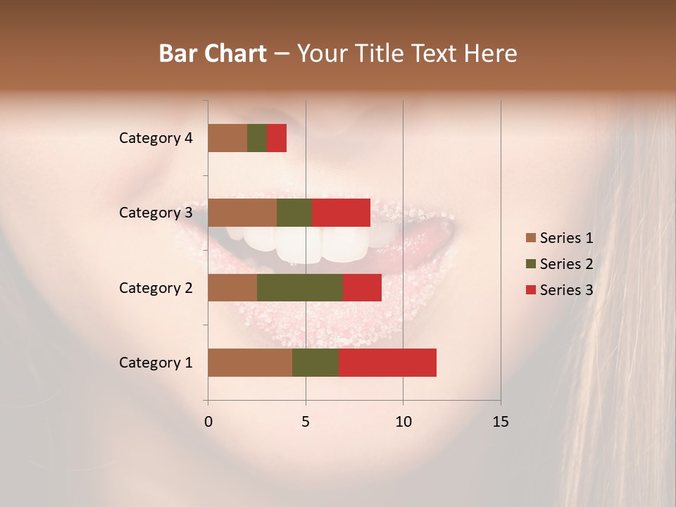Sensual Girl Delicious PowerPoint Template