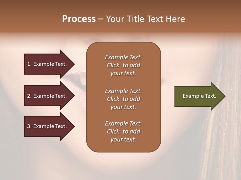 Sensual Girl Delicious PowerPoint Template
