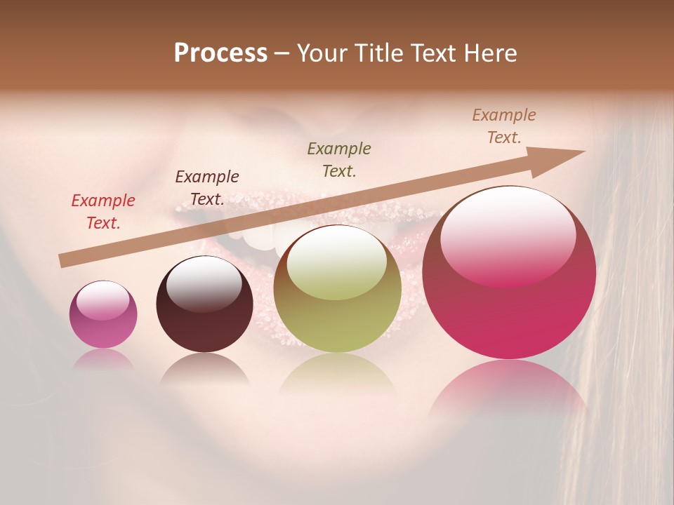 Sensual Girl Delicious PowerPoint Template