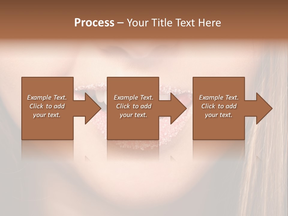 Sensual Girl Delicious PowerPoint Template