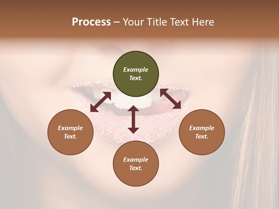 Sensual Girl Delicious PowerPoint Template