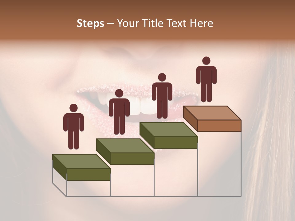 Sensual Girl Delicious PowerPoint Template