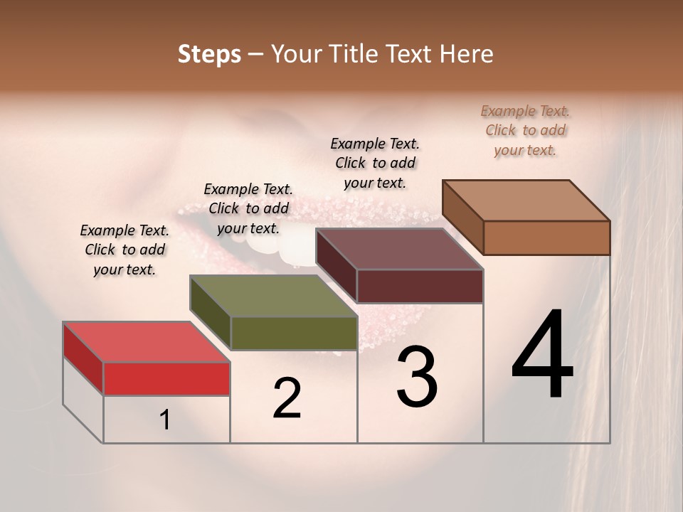 Sensual Girl Delicious PowerPoint Template