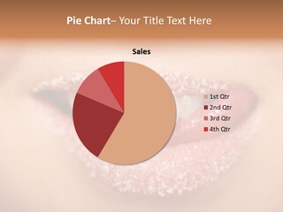 Young Glamour Model PowerPoint Template