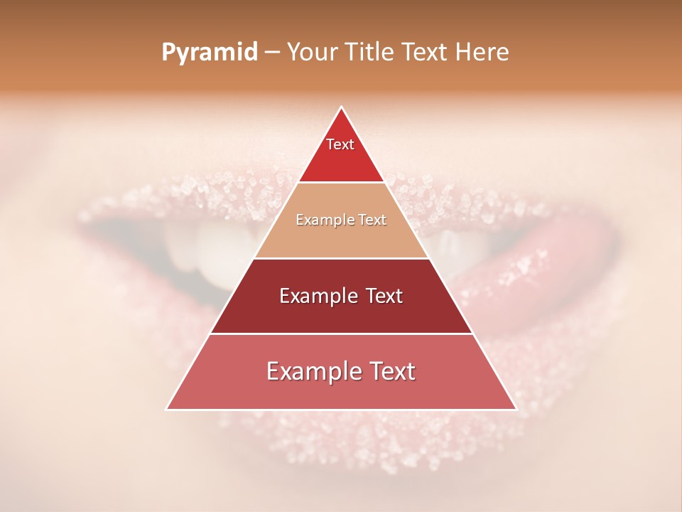 Young Glamour Model PowerPoint Template