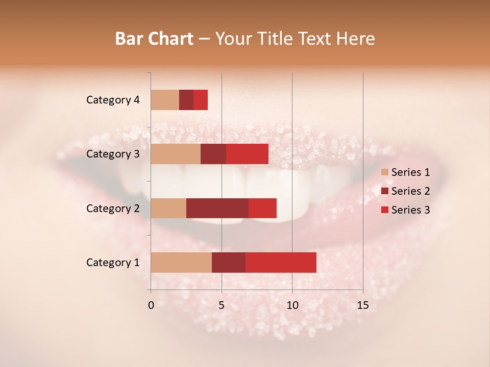 Young Glamour Model PowerPoint Template