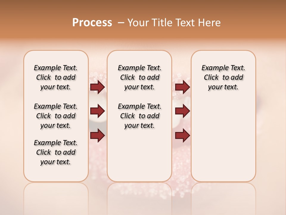 Young Glamour Model PowerPoint Template