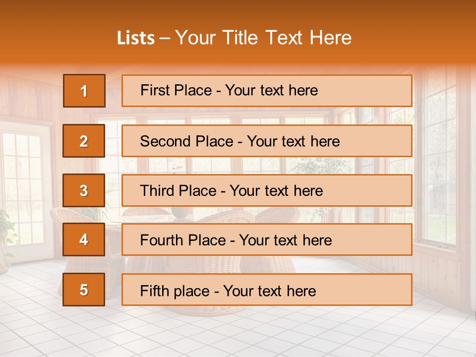 Home Decor Decoration PowerPoint Template