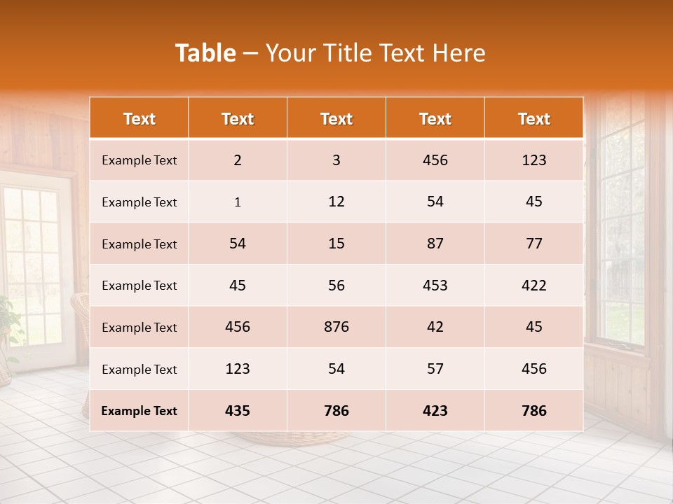 Home Decor Decoration PowerPoint Template